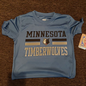 Kids New NBA Minnesota Timberwolves Shirt